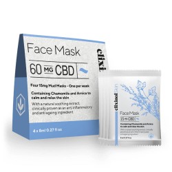 Elixinol Face Mask 60mg CBD (4x8ml)
