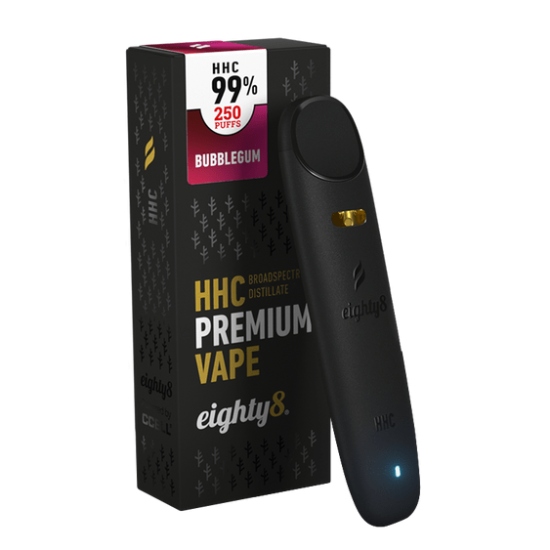 Eighty8 HHC Vape Bubblegum, 99 % HHC, 0,5 ml