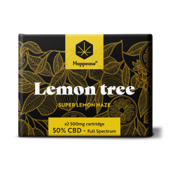 Happease Vape Refills 85% CBD Lemon Tree 2-Pack